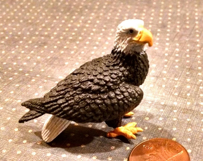 Miniature Bald Eagle / Miniature Birds / Small Animals / Etsy