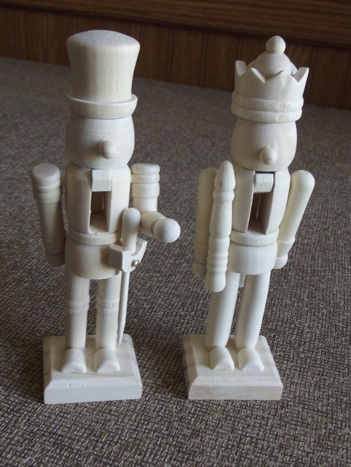 Unfinished wood nutcracker ready to paint / DIY / Christmas Etsy