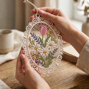 Vintage Flower Embroidery - Etsy