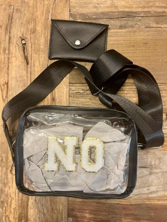 New Orleans Clear Stadium Bag-clear Crossbody Purse-game Day Purse