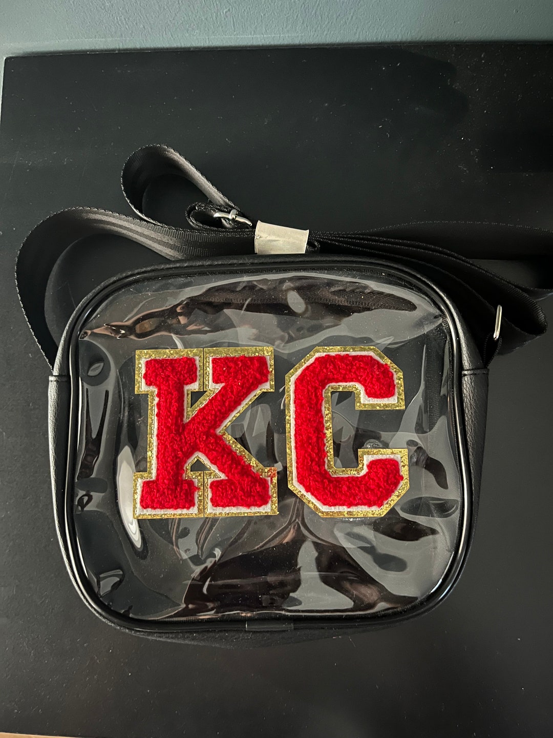 KC Chiefs Clear Stadium Bagclear Crossbody Pursegame Day Etsy