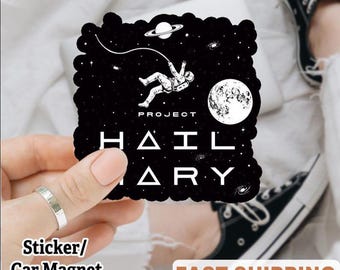 Project Hail Mary Rocky Quote Sticker, Amaze Amaze Amaze Stamp Sticker , Sci Fi Book Lover Gift