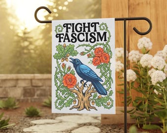 Peace Flag, Anti war Flag, The Sky is for Birds not Bombs, Anti-war garden flag, make love not war Flag, Resist Racism Flag