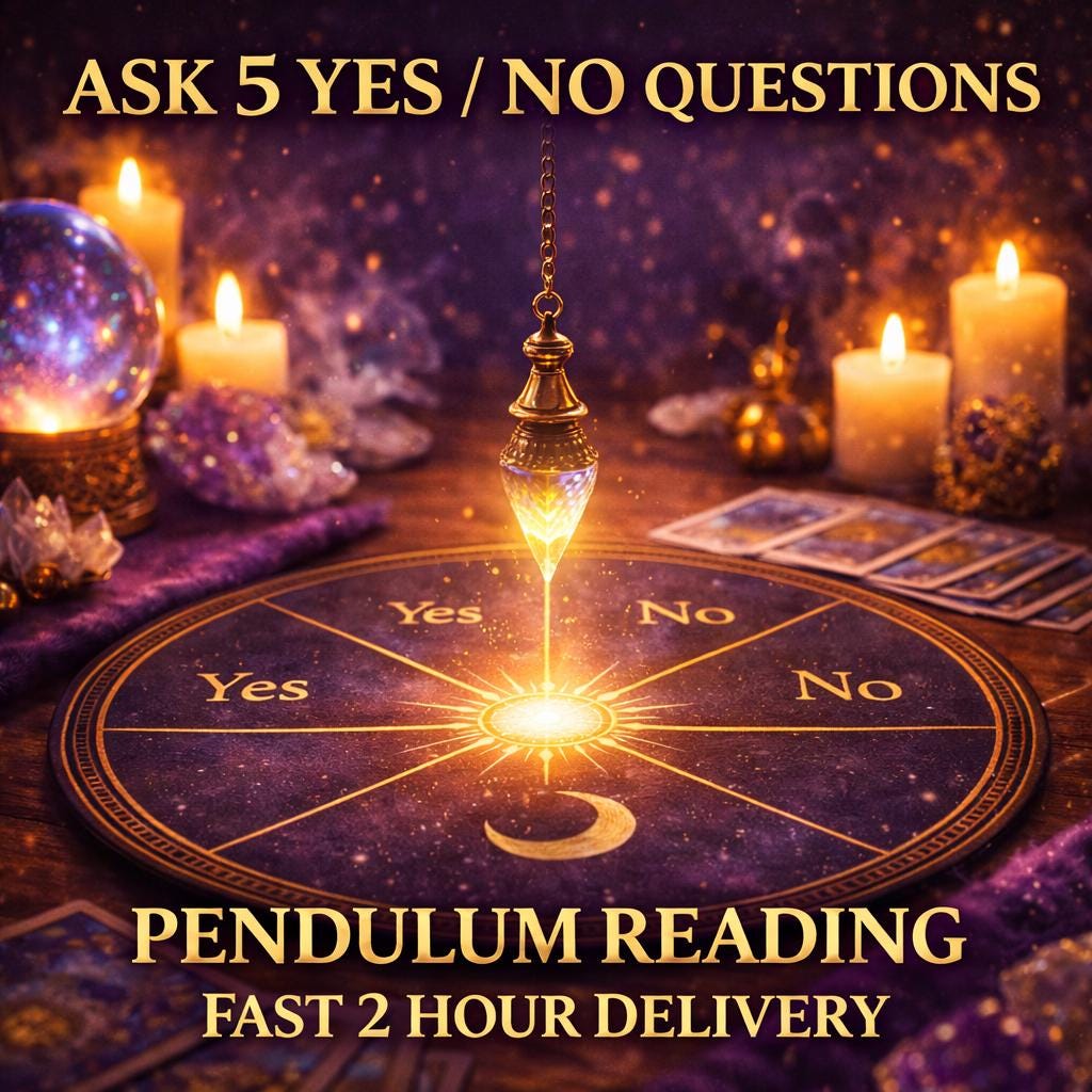 Yes/no Pendulum Reading | 5 Questions | Spiritual Guidance (2 Hour ...