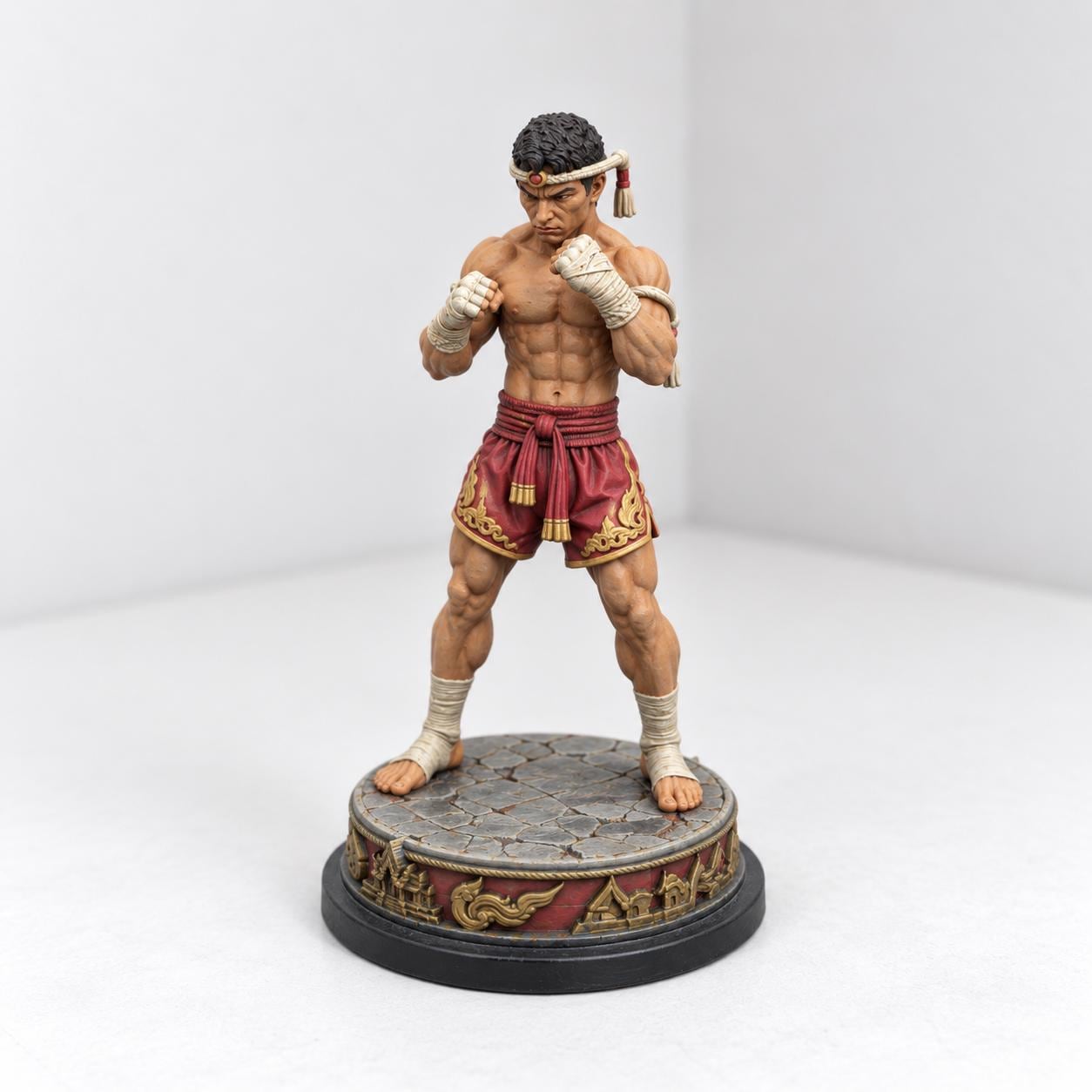Muay Thai Figurine - Etsy
