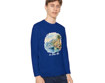 La Dolce Vita scena di spiaggia Youth Maglia a maniche lunghe