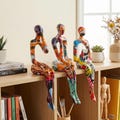 Abstract Sculpture Set: Colorful Handmade Figures (Home Accents)