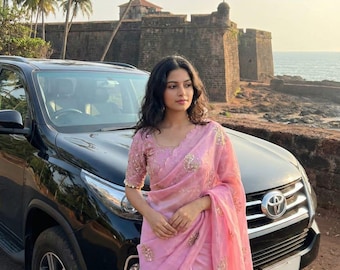 SAREE : Very Soft nd Elegant rich look space silk
