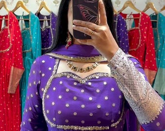 is Launching New    Jacquard Gown