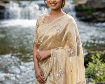 SAREE : Very Soft nd Elegant rich look space silk fabric