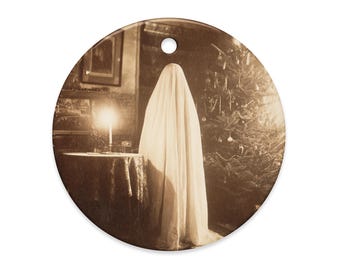Victorian Ghost Gothic Christmas Ornament Haunted Holiday Decor