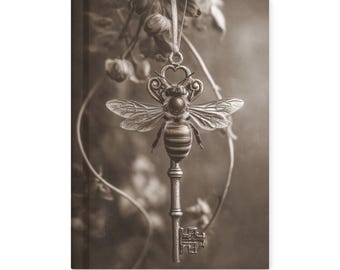 Vintage Bee Journal Botanical Victorian Writing Notebook