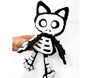 Cat Skeleton Stuffed Animal