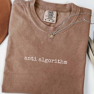 Anti Algorithm Shirt, Anti Algorithm Tee, Anti Algorithm T-Shirt, Anti Algorithm Tshirt, Anti Algorithm Top, Anti Algorithm Gift