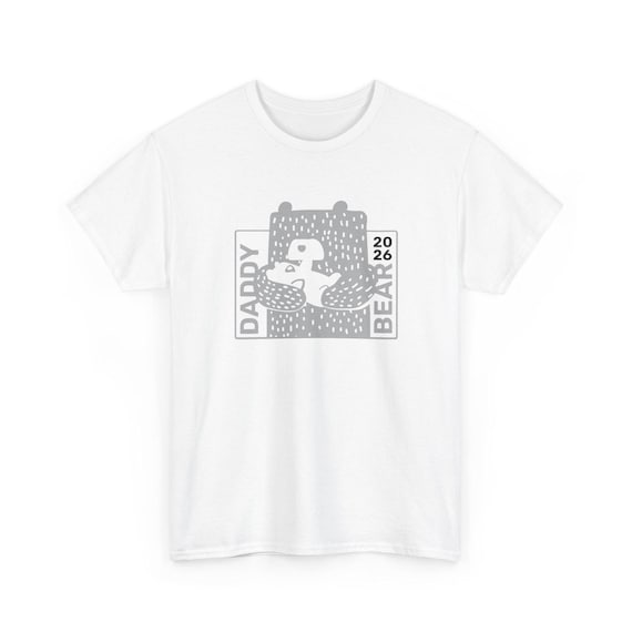 Daddy Bear t-shirt | Personalised Name & Year
