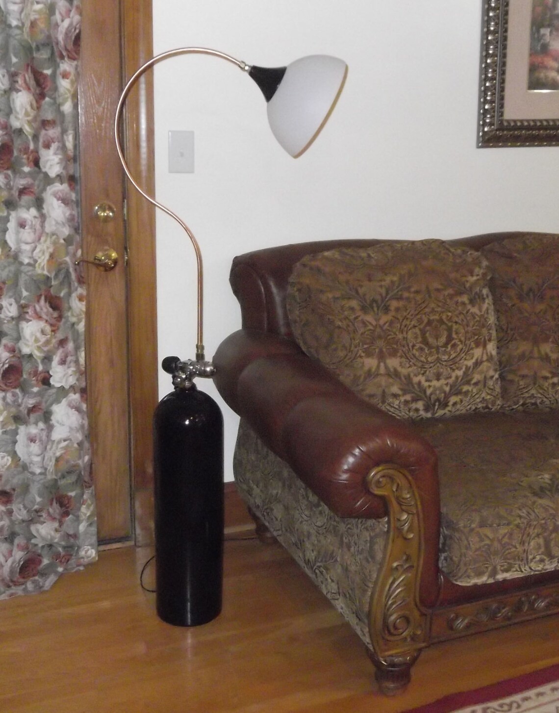 Scuba diver diving tank lamp Etsy