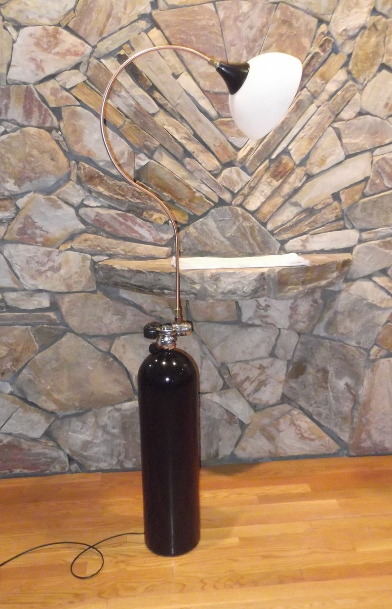 Scuba diver diving tank lamp Etsy