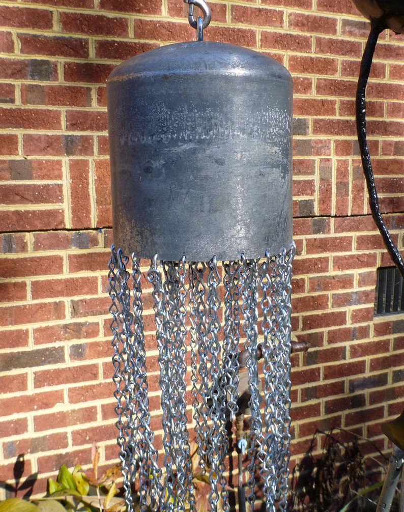 Scuba diver diving tank bell yard art Etsy