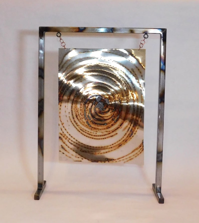 Modern or Industrial Stainless Steel Metal Art Sculpture Etsy