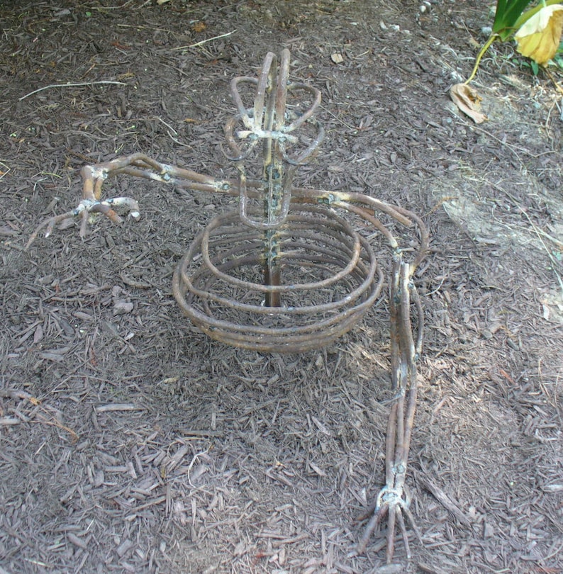 Twisted Rebar Steampunk Sculpture earl Etsy