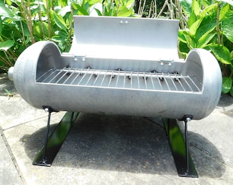 Scuba diver diving tank BBQ grill or hibachi