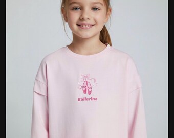 Ballerina Silhouette Shirt, Ballet Shirt, Cute Ballerina Shirt, Dancer Shirt, Dancer T-Shirt, Ballerina Girl Gift, Dancer Silhouette T-Shirt