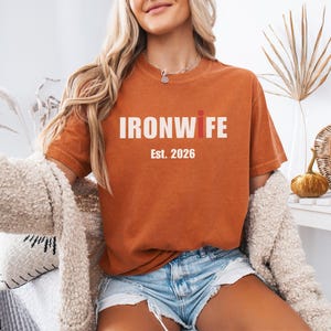 Comfort Colors Future Ironwife Shirt, Triathlon Wife Shirt, Funny Ironman Support Tee, Triathlon Partner Gift, Future Mrs Shirt image 8