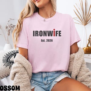 Comfort Colors Future Ironwife Shirt, Triathlon Wife Shirt, Funny Ironman Support Tee, Triathlon Partner Gift, Future Mrs Shirt image 10