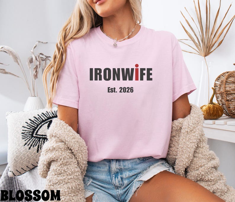 Comfort Colors Future Ironwife Shirt, Triathlon Wife Shirt, Funny Ironman Support Tee, Triathlon Partner Gift, Future Mrs Shirt image 10