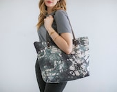 Zip Tote Weekender Hand Dyed