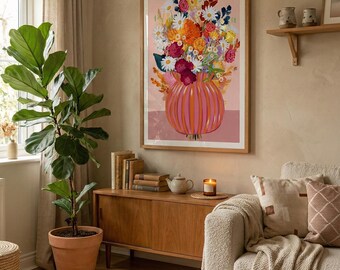 Ramo de flores elegante - Póster de descarga digital