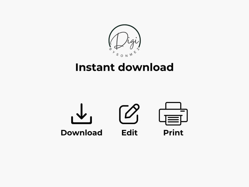 Instant download digital Document Control Dashboard template for Excel and Google Sheets with editable document tracking tools.