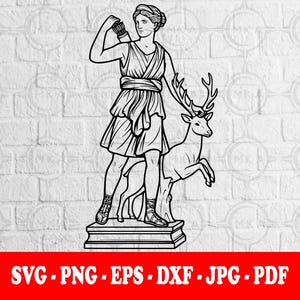 Artemis Diana Statue Design (Digital Download)