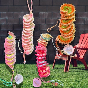 Crochet Wind Spinners / Handmade