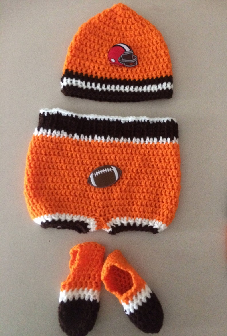 Cleveland Browns Inspired Football Gift Set 12 months Etsy