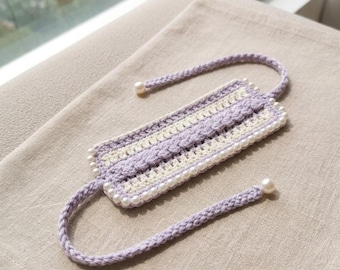 Crochet Daisy Bracelet Pattern PDF, Boho Jewelry, Summer Accessory (Digital Download)