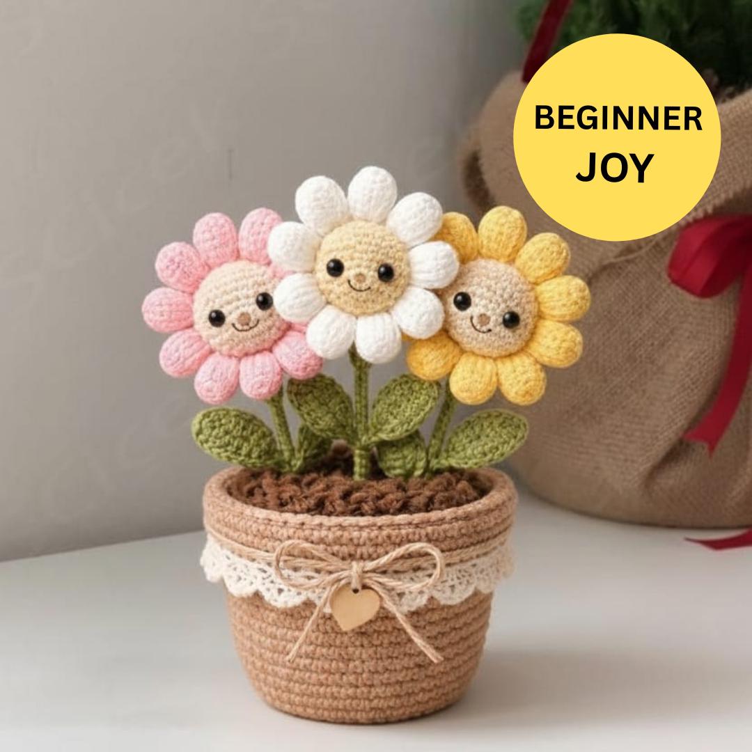 Girasole All'Uncinetto Per Insegnanti: Regalo Di Ringraziamento Con Scritta 'Thank You For Helping Me Grow' - 2