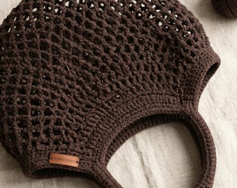 Crochet String Bag Pattern: Eco Market Tote, Beginner Friendly (PDF Download)