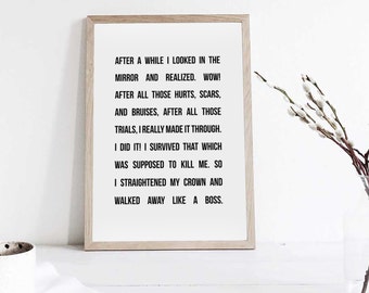 Like a Boss - Print