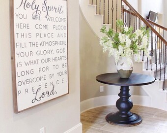 Holy Spirit *The Original* - 3' x 4' Wood Sign