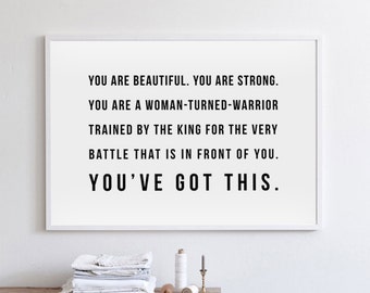 you've got this - Print