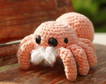 Molde em PDF de aranha amigurumi – Costura simples, ideal para iniciantes