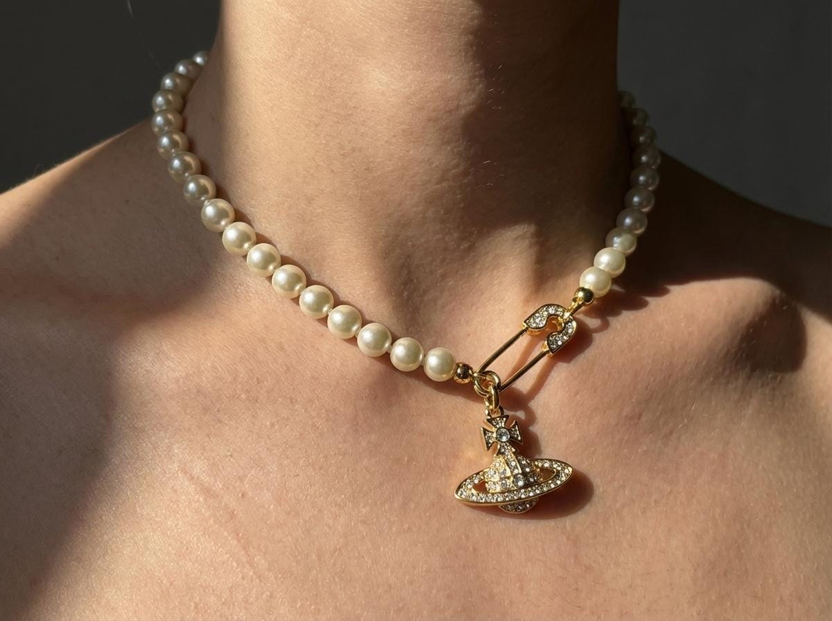 Vivienne Westwood Orb Necklace - Etsy