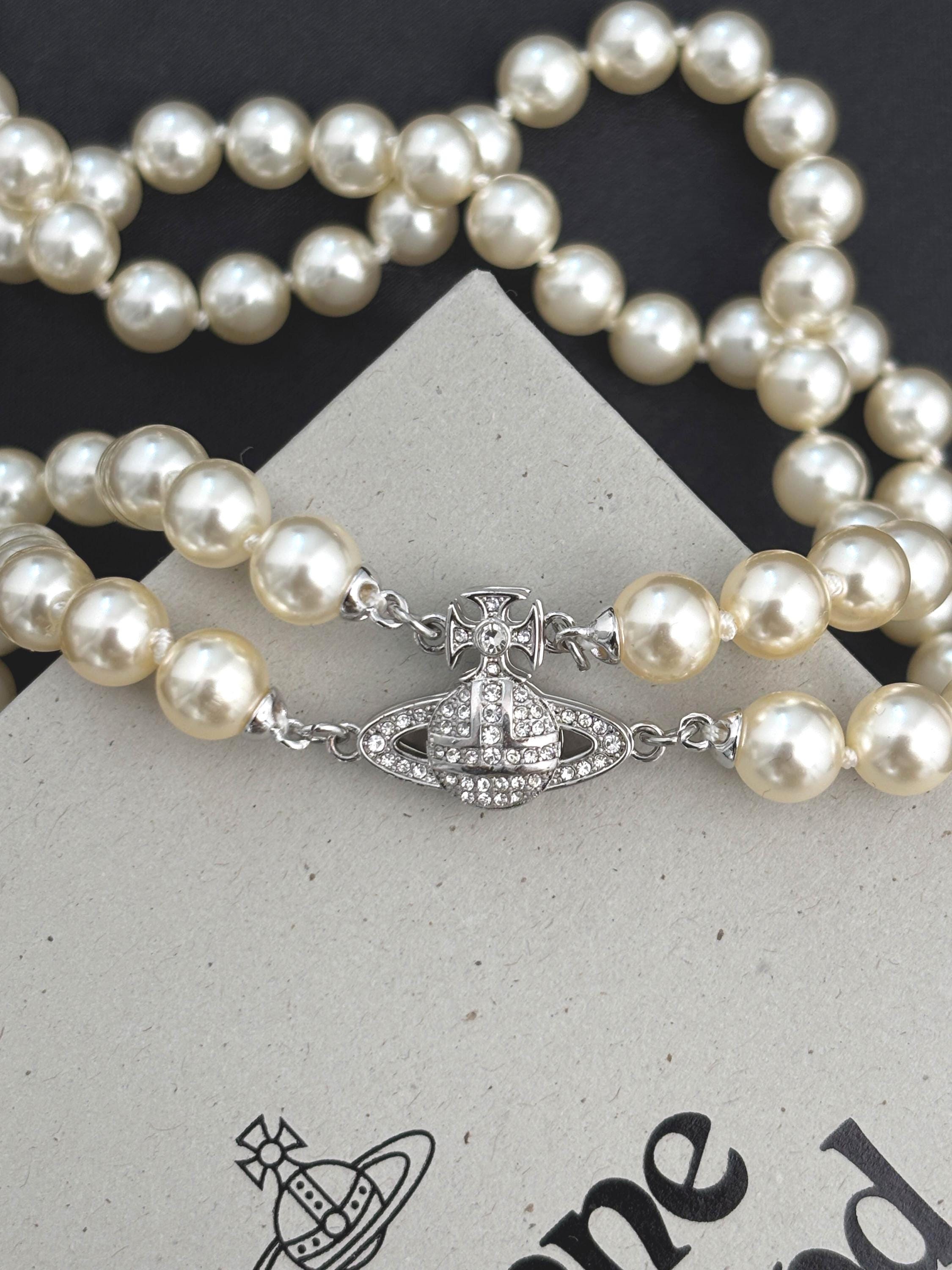 Authentic Vivienne Westwood Pearl Necklace - Etsy