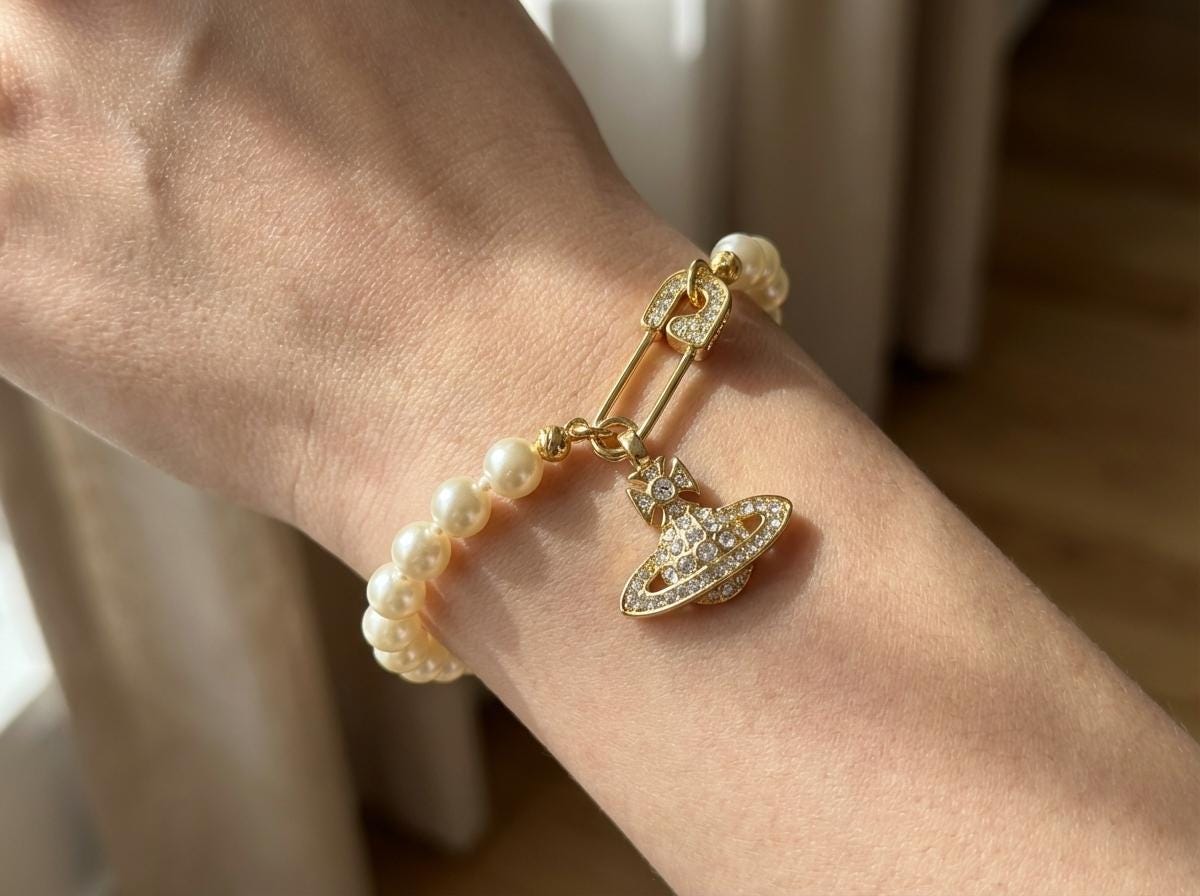 Vivienne westwood bracelet with safety pin - Etsy 日本