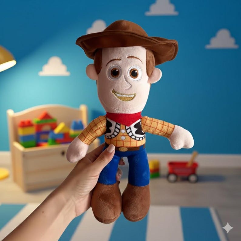Toy Story Plush Doll Set – Woody Buzz Lightyear Jessie Soft Stuffed Toys woody
