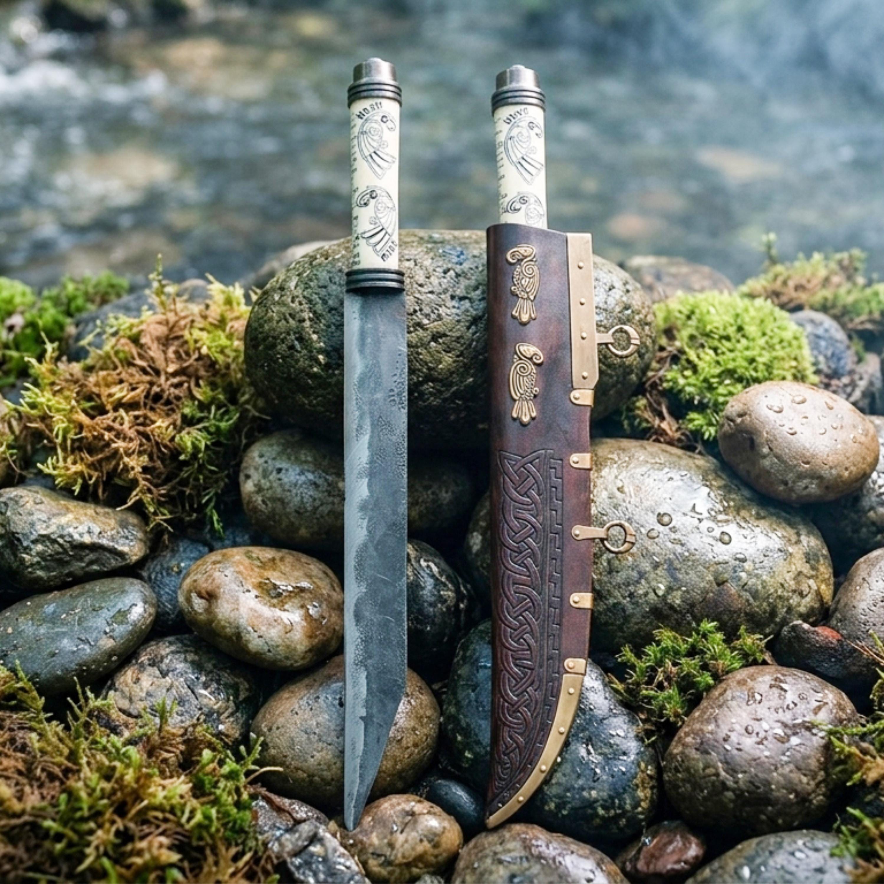 Cuchillos vikingos de caza