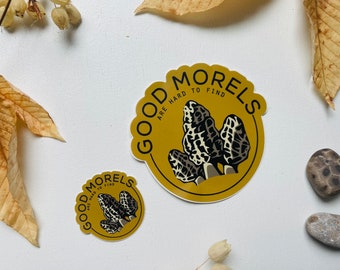 Morel Mushroom Hunters Sticker