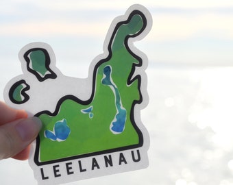 Sleeping Islands Sticker