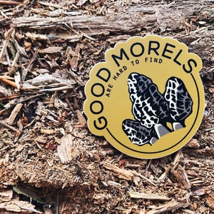 Morel Mushroom Hunters Sticker image 2